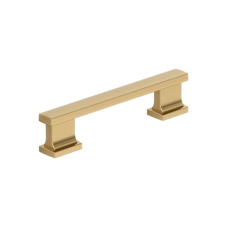 Amerock Triomphe 3-3/4 inch (96mm) Center-to-Center Champagne Bronze Cabinet Pull, 25PK 25VMP37091CZ