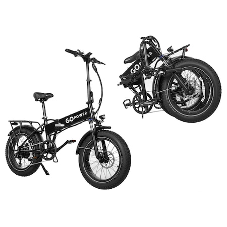 Gopowerbike GoExpress V2 Folding Electric Bike 20mph Max Speed & 750W Motor BG4