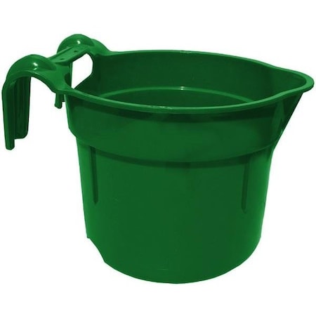 Tuff Stuff Prods ROUND FENCE HOOK BUCKET 10 QTS GREEN RDHGR