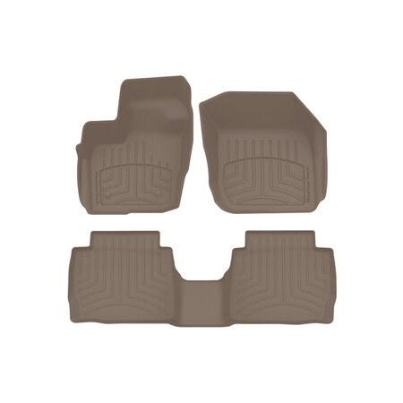 Weathertech Tan, Front and Rear FloorLiner HP 459611IM-454832IM