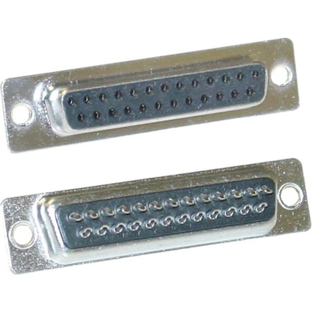 Cable Wholesale DB25 Female D-Sub Solder Type Connector 3530-04025