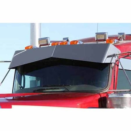 Replacement For Kenworth T800 Year 2010 10In Stainless Steel Drop Visor