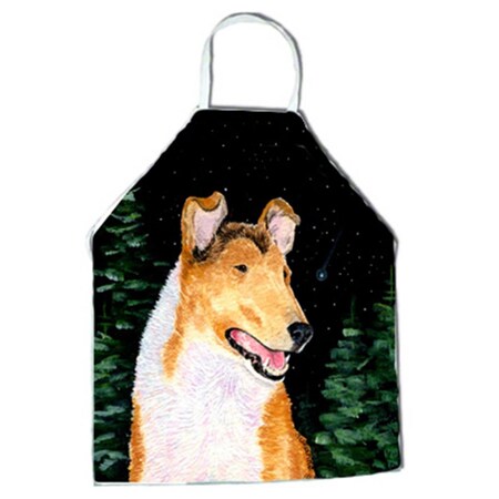 Carolines Treasures Starry Night Collie Smooth Apron - 27 x 31 in. SS8484APRON