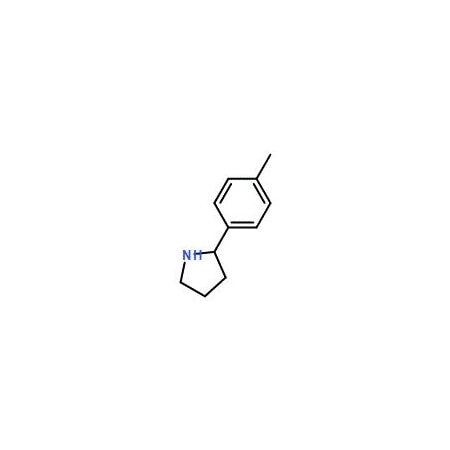 Ak Scientific 2-(4-Methylphenyl)pyrrolidine HCl (5g), CAS 62506-76-7 W7459-5g