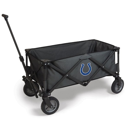Picnic Time Family Of Brands NFL Indianapolis Colts - Adventure Wagon Portable Utility Wagon 739-00-679-144-2