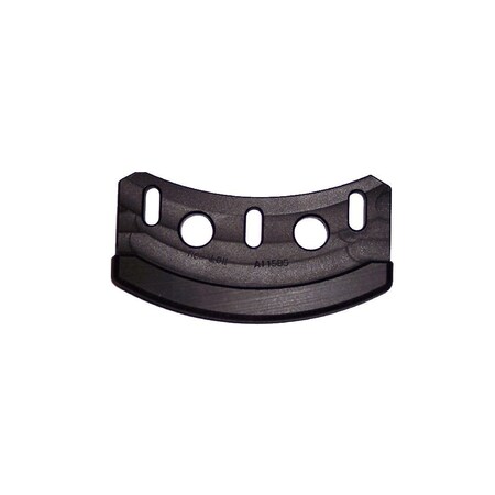 Robalon Snow Thrower Skid Shoe, Composite, Replaces John Deere M135188 A115BS