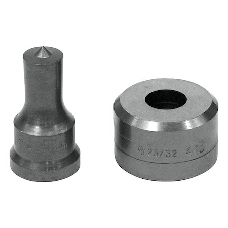 Edwards Round Punch & Die Set ED9-PD11/16