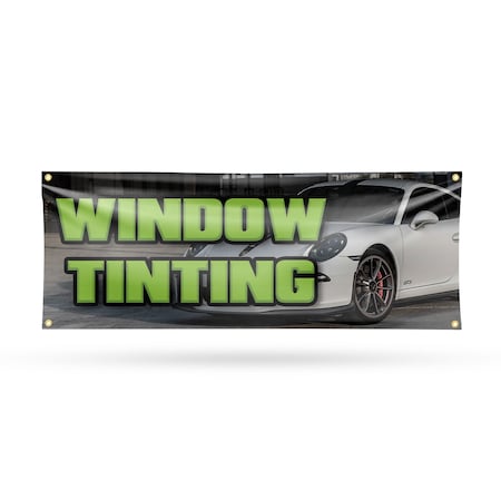 Signmission Window Tinting, 18 Inch x 48 Inch, Vinyl Banner B-30945