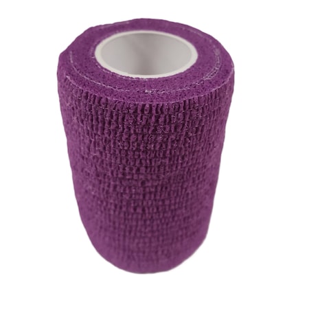First Voice Self-Adhesive Bandage, 3" x 5yds, Purple TS-3183-P