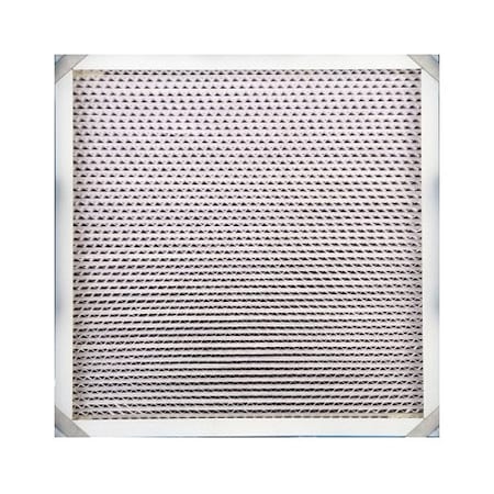 Bluedri 37x22-3/16x6 Pleated Air Filter, PET, MERV 10, 0.3 Micron AS1000HF