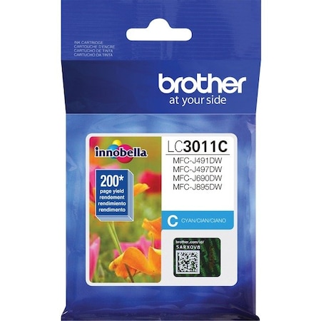 Brother Cyan Ink Cartridge LC3011C