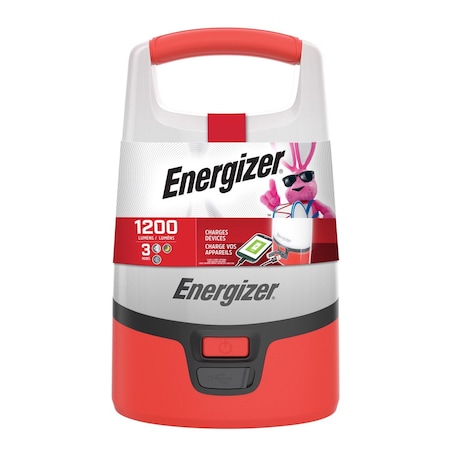 Energizer Energizer 1200 lm Red/White LED Standing Lantern ENALU451E