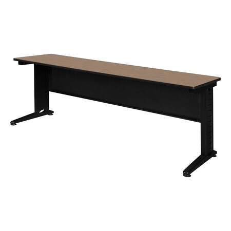 Regency Fusion Seminar Training Table, 84 in W, 24 in L, Noble Oak MFTT8424NO