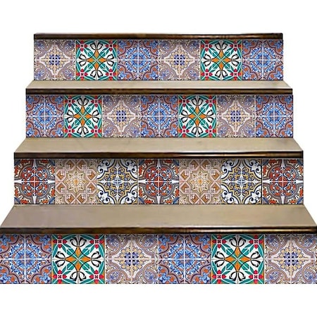 Homeroots 8" X 8" Mancuso Removable Peel and Stick Tiles 400339