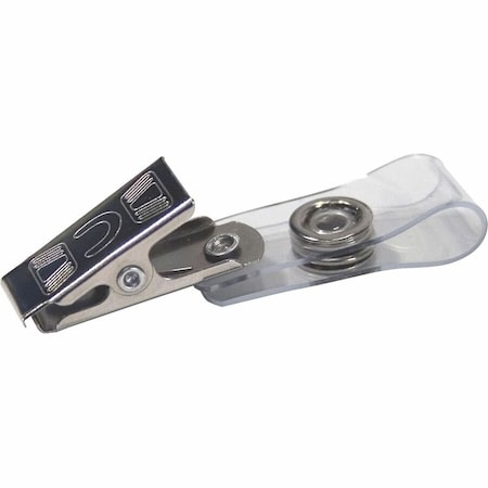 Advantus CLIP; BADGE STRAP; CLEAR, PK100 AVT75410