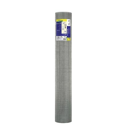Garden Zone Garden Zone 134850 48 in. x 50 ft. 0.5 in. Mesh Steel, Galvanized Hardware Cloth 52356