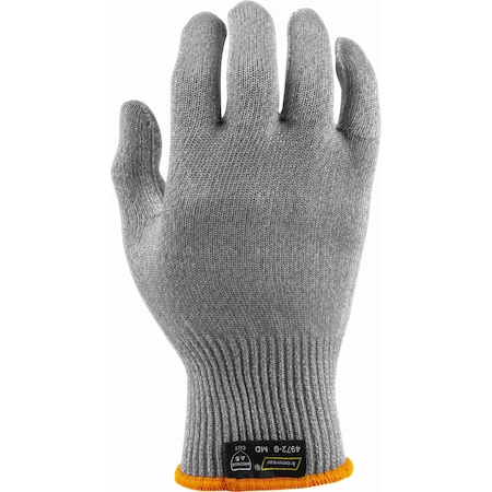 Ironwear 13 Gauge Multi Fiber Knit A5 Cut Resistant Glove, Gray, 2X-Large 4972-G-2XL