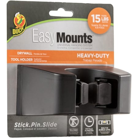 Eat-In Drywall EasyMounts Heavy-Duty Tool Holder, Black EA3758151