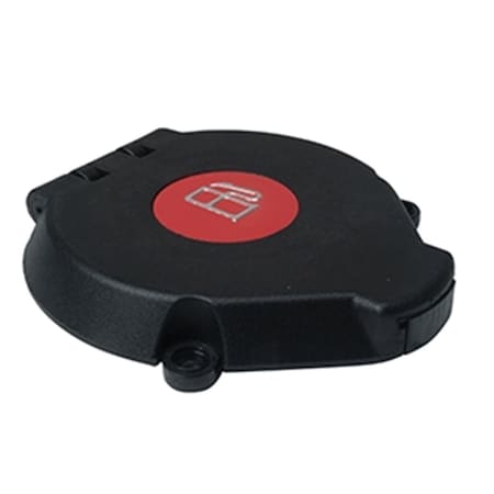 Superjock Vented Flip Top Cap for Fills with 1.5 in. Hose - Black SU267026