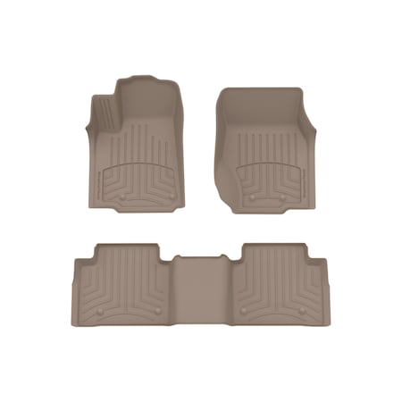 Weathertech Tan, Front and Rear FloorLiner HP 4516961-4517822IM