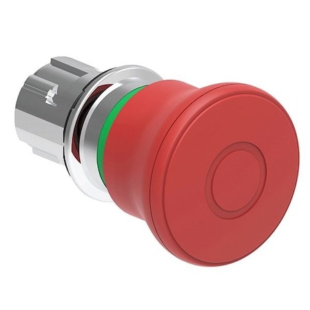 Lovato Red Mushr-Head Button 40Mm P/P Iso 13850, 5PK LPSB6744