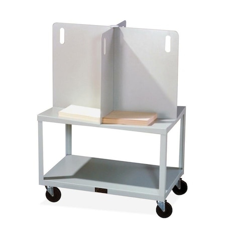 Martin Yale Stack WagonCaster, Big Bin, Steel 501
