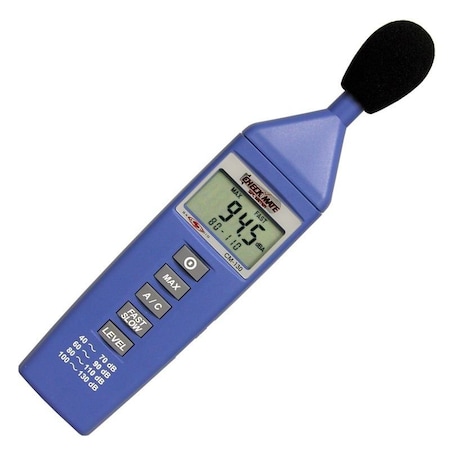 Galaxy Audio SPL Sound Pressure Level Meter w/ 1/2-in Electret condenser microphone Accuracy: +/-2 dB w/Resoluti CM130