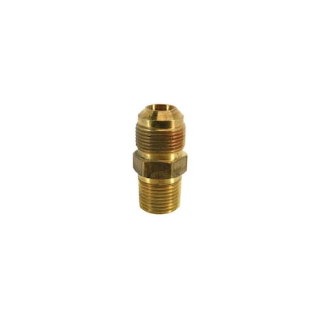 Brasscraft Adapter, Brass, Male, 5/8 x 15/16-16 x 1/2-In. MAU2-10-8 K5