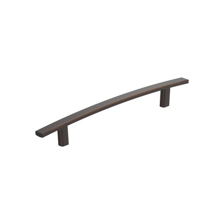 Amerock Cyprus 7-9/16 inch 192mm Center-to-Center Oil-Rubbed Bronze Cabinet Pull BP26208ORB