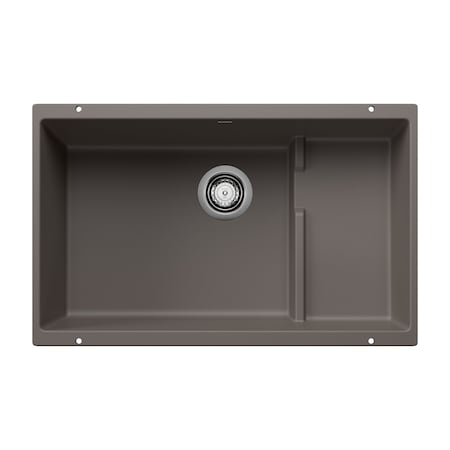 Blanco Precis Cascade Super Single, Volcano Gray 527415