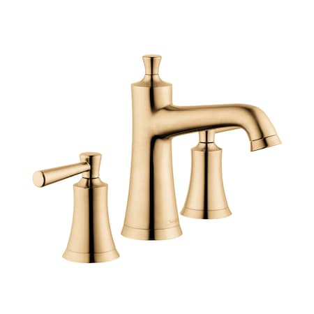 Hansgrohe Joleena Widespread Faucet 100 with Pop-Up Drain, 1.2 GPM in Brushed Bronze 04774140