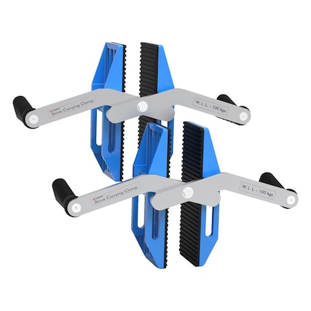 Aardwolf Stone Carrying Clamp- White Rubber SCC03-W