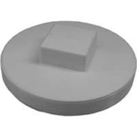 Charlotte Pipe And Foundry PVC 001061400HA 6 IN MPT PLUG PVC DWV PVC 00106 1400HA