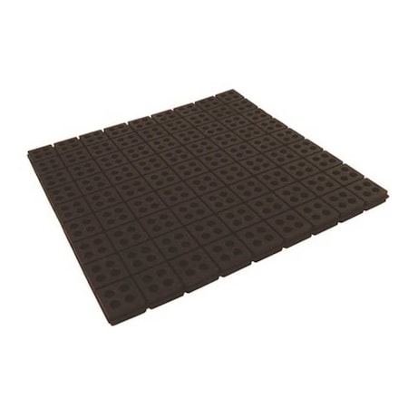 Diversitech 18 in. x 18 in. x 3/4 in. ISO-Cube Anti Vibration Pad ISO-18