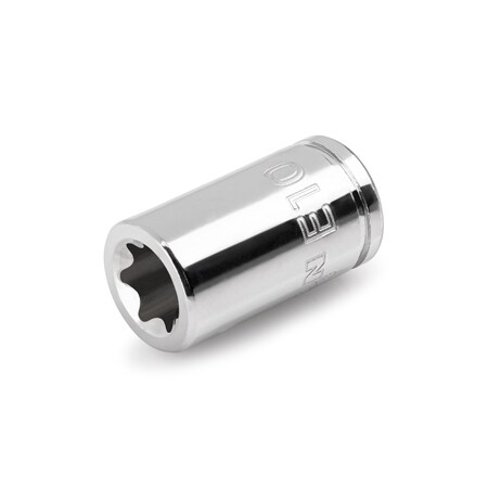 Tekton 1/4 Inch Drive x E10 External Star Socket SHD02410