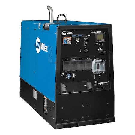 Miller Electric Engine-Driven Welder, Big Blue 500 Pro Series, Electric Start, 48.9 hp, Diesel, 27,000 W Peak 907736