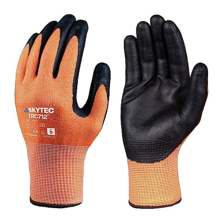 Globus Knit Gloves, Black, Unisex, PR Skytec TRC712 8(M) Tricolore Ntrl Foam