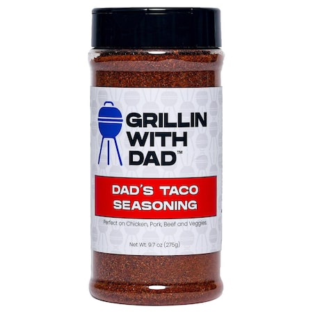 Grillin With Dad Dad's Taco Seasoning Rub 9.7 oz GWDTC