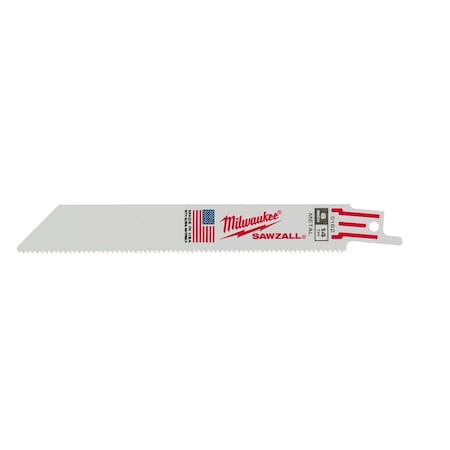Milwaukee Tool 6 in x 14 TPI Reciprocating Saw Blade Combo Pack 48-01-7182
