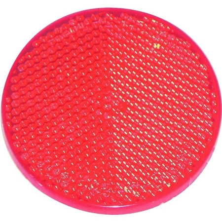 Us Hardware Safety Reflector, Red Reflector, Plastic Reflector, Adhesive Mounting RV-657C