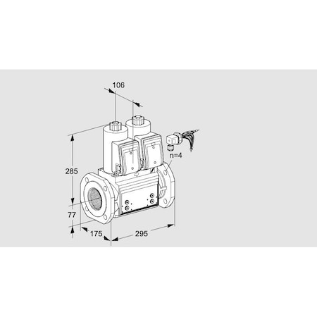 Honeywell Kromschroder VCS665F05NNWRB/PPPP/PPPP KS88203560
