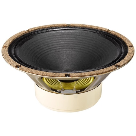 Celestion 12-inch steel-chassis guitar speaker this is the 16 ohm version Sku ask if 8-ohm needed Creamback T5891