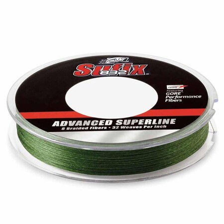Sufix 20 lbs 300 Yards 832 Low-Vis Green Braid Line 660-120G