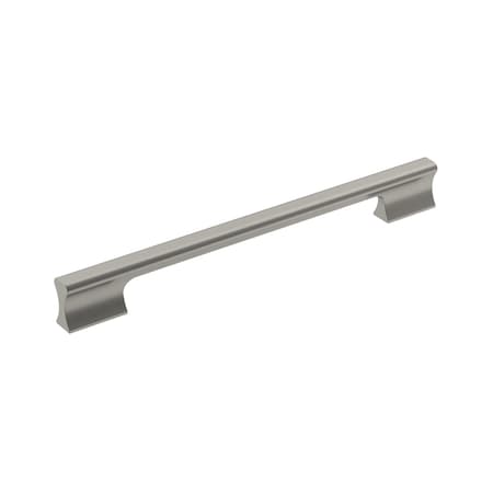 Amerock Status 8-13/16 in 224 mm Center-to-Center Satin Nickel Cabinet Pull BP36840G10