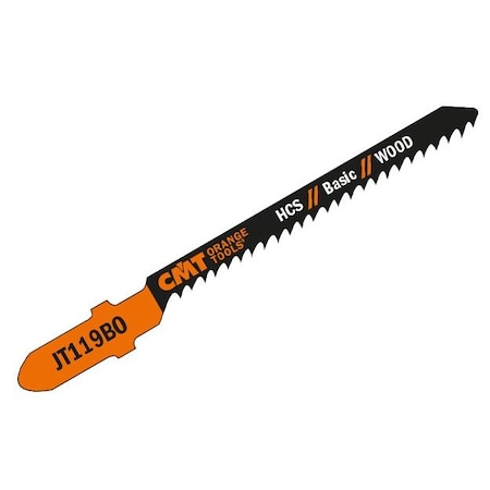 Cmt JIG SAW BLADES WOOD/FINE CURVE (HCS) 3inx 12TPI (5-PCS.) JT119BO-5
