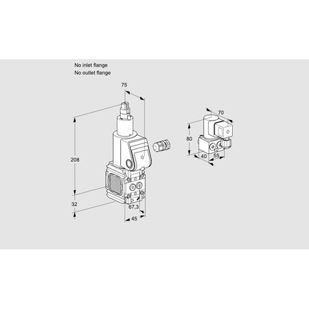 Honeywell Kromschroder VAS1-/LQ KS88015253