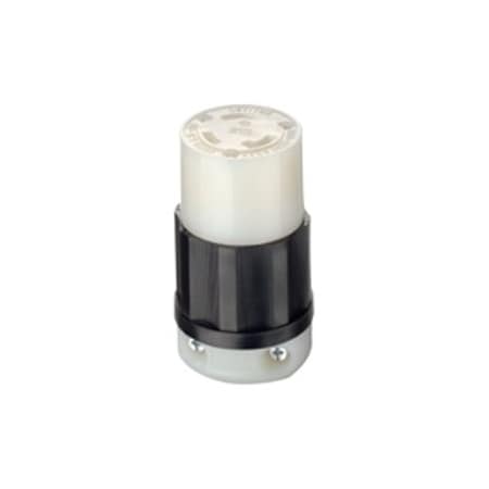 Leviton Industrial Grade Connector 30 Amp, 125 Volt 2613-PLC