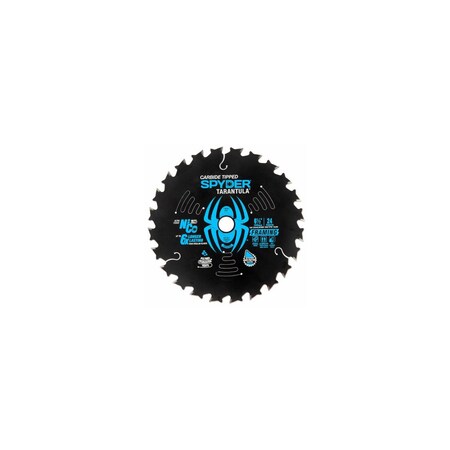 Sm Products Tarantula Framing Circular Saw Blade, 24-Tooth, 6-1/2 In. 13004