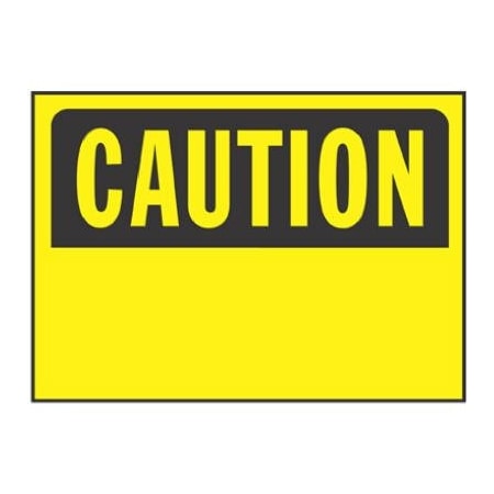 Hillman 10X14Caution Blank Sign 842066