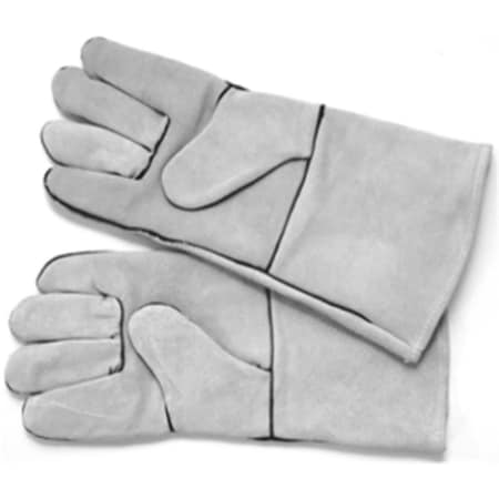 Campanas Leather Lined Welding Glove, Gray CA2208212